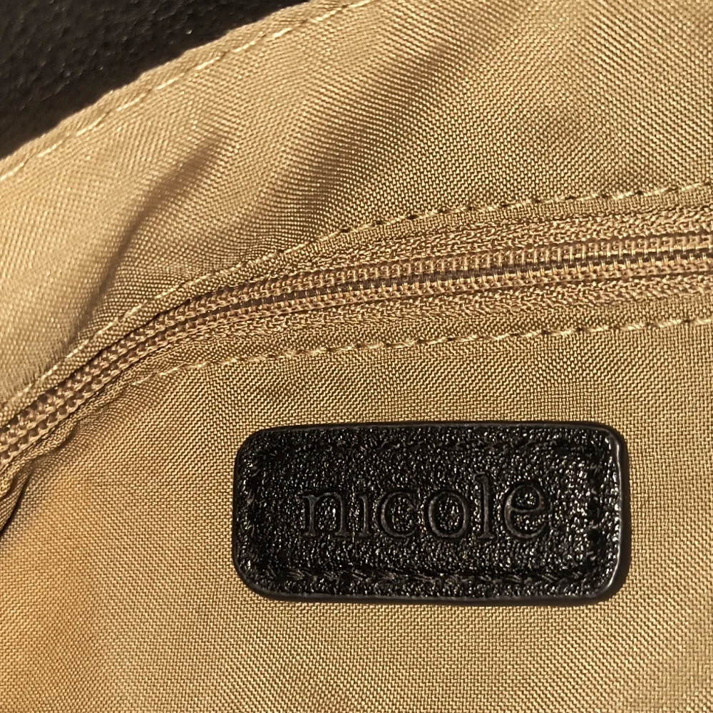 Nicole Miller Floral Pattern Satchell - Picture 6 of 7